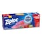 Ziploc Zipper Lock, 10.56" W, 1.75 mil Thick, Clear 314470BX - alternate 1